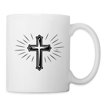 Cross Christian Symbol - Mug - white - Right