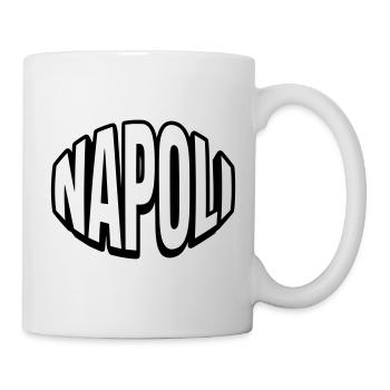 Typographie du Round de Naples - Mug blanc - blanc - Droite