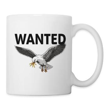 Gesuchte Pommes-möwe - Tasse - Weiß - Rechts