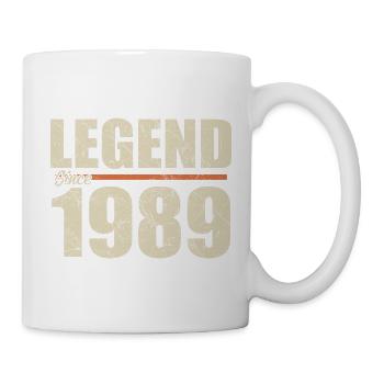 Birthday 1989 | Legend since 1989 - Mug - white - Right