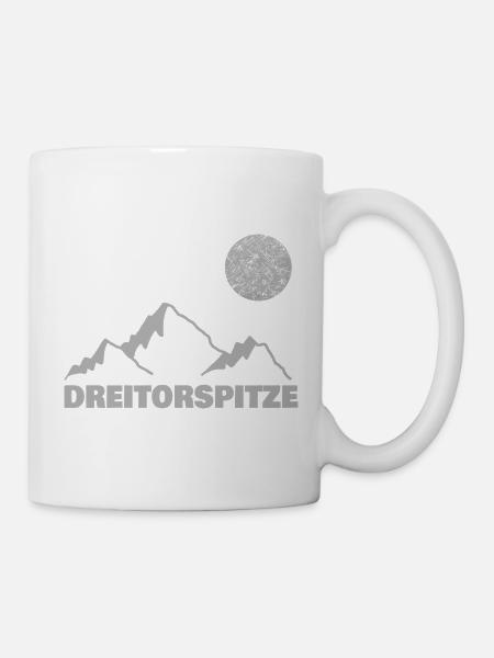 Dreitorspitz - Tasse - Weiß