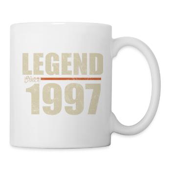 Anniversary 1997 | Legend since 1997 - Mug - white - Right