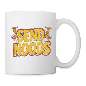 Ramen Send Noods Loves Japanese Food Ramen Chef - Tasse - Weiß - Rechts