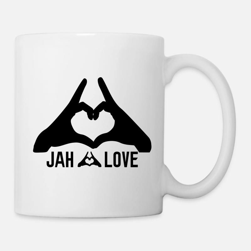 Jah Love - Tasse - Weiß