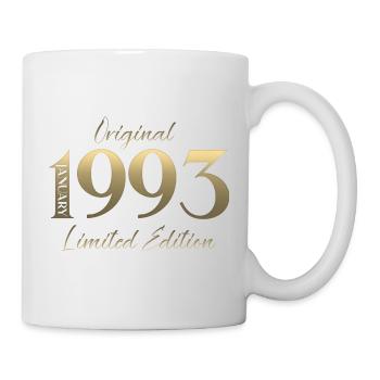 33e anniversaire Original janvier 1993 - Mug blanc - blanc - Droite