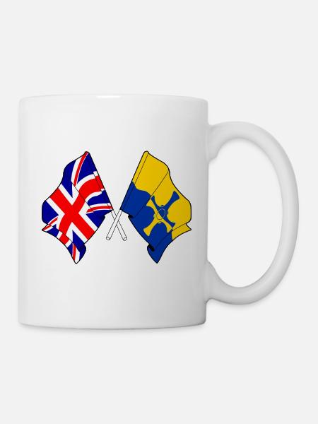 Durham & Großbritannien - Tasse - Weiß