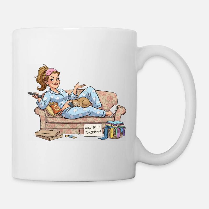 Will do it tomorrow - Mug - white
