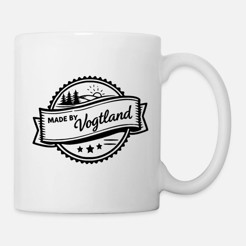 Made by Vogtland - Tasse - Weiß