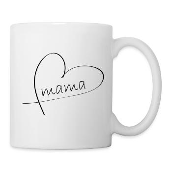 Mama - Tasse - Weiß - Rechts