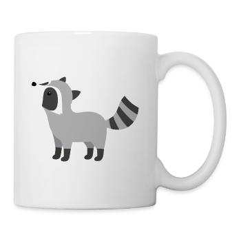 Style minimaliste curieux et mignon - Mug blanc - blanc - Droite