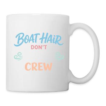 Les poils de mer s’en fichent - Mug blanc - blanc - Droite