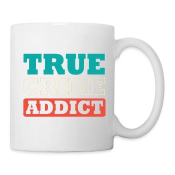 Krimi True Crime - Tasse - Weiß - Rechts