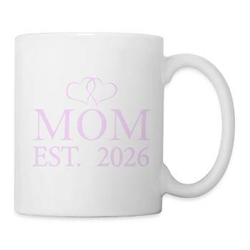 Mama Est. 2026  - Tasse - Weiß - Rechts