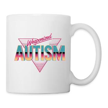 Weaponized Autism - Funny Gen Alpha Memes - Mug - white - Right