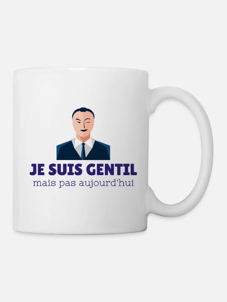 Schön, aber heute nicht - Tasse - Weiß