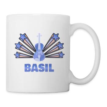 Geschenk für Basil - Tasse - Weiß - Rechts