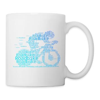 Ein Must Have für echte Rennrad - Tasse - Weiß - Rechts