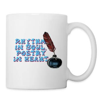 Poetry in Soul and Heart - Mug - white - Right