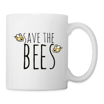 Conservation des abeilles Save the Bees - Mug blanc - blanc - Droite