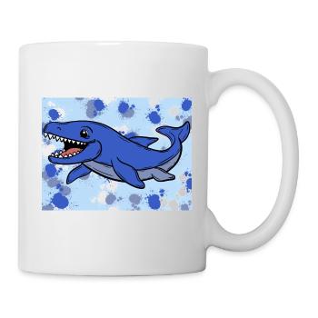 Mosasaurus Dino - Mug - white - Right