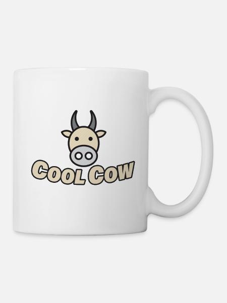 COOL COW - Tasse - Weiß