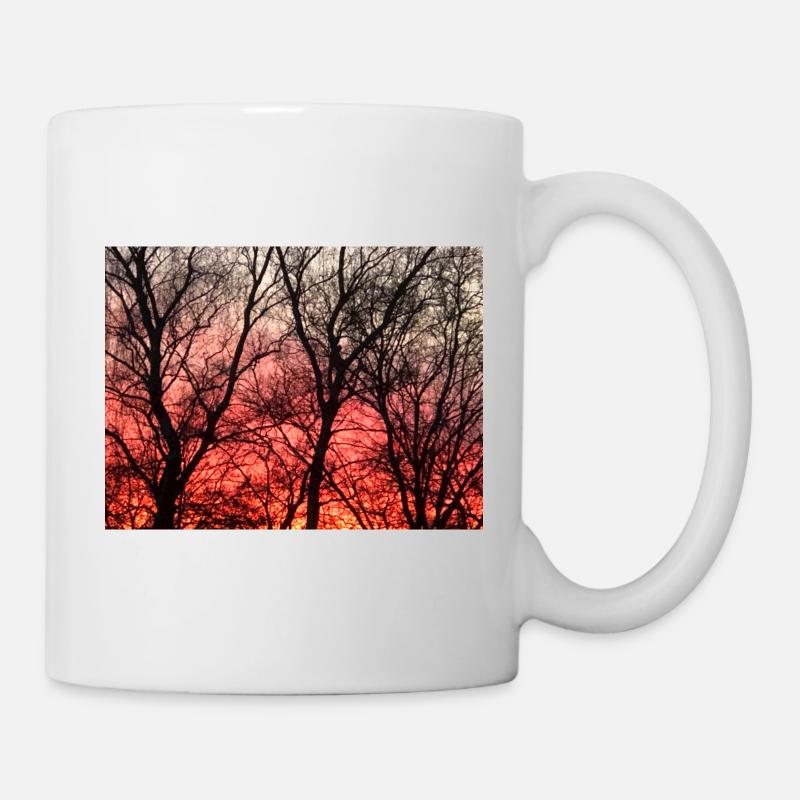 Abendrot_1 - Mug blanc - blanc