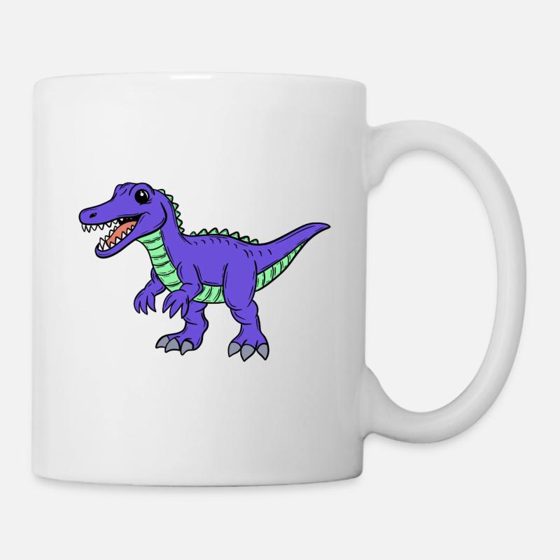 Dino - Mug blanc - blanc