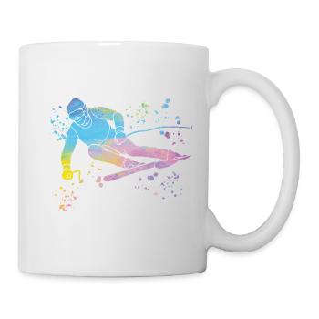 Alpine skiing Winter sports Nordic skiing - Mug - white - Right