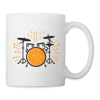 Drums Cartoon Look - Mug - white - Right