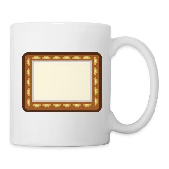 Cadre photo - Mug blanc - blanc - Droite