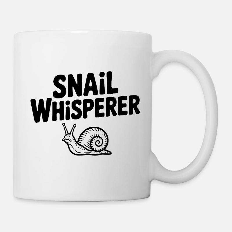Schneckenflüsterer - Tasse - Weiß