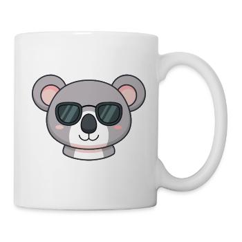 Koala Kawaii Sunglasses - Mug - white - Right