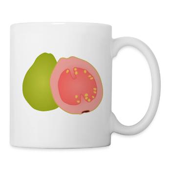 Guava Pop Art - Tasse - Weiß - Rechts