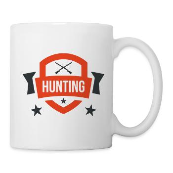 Jagd – Jäger - Tasse - Weiß - Rechts