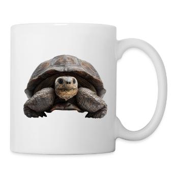 Tortue – calme, force, constance - Mug blanc - blanc - Droite