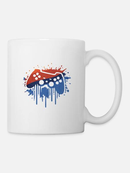 Gaming retro - Tasse - Weiß