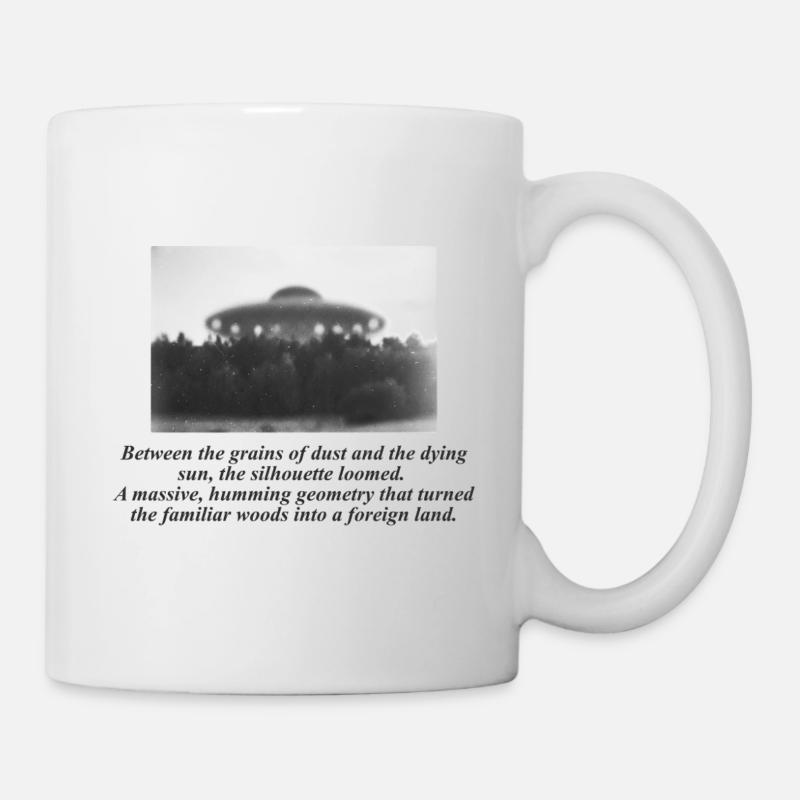 Die Silhouette, die sich abzeichnet - Tasse - Weiß