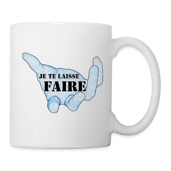 ICH LASSE DICH DAS MACHEN. - Tasse - Weiß - Rechts