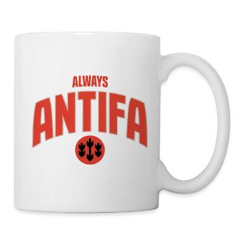 Always Antifa - Antifascist Tee - Mug - white - Right