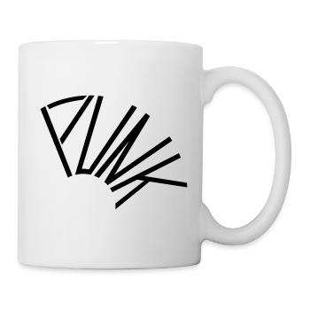 Punk - Tasse - Weiß - Rechts