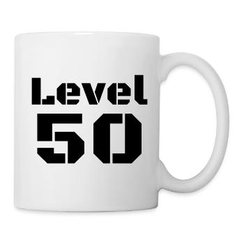 Level 50 - Mug - white - Right