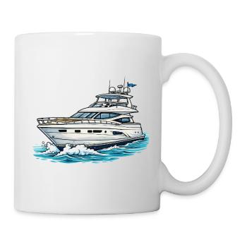 Maritime Yacht Style - Mug - white - Right