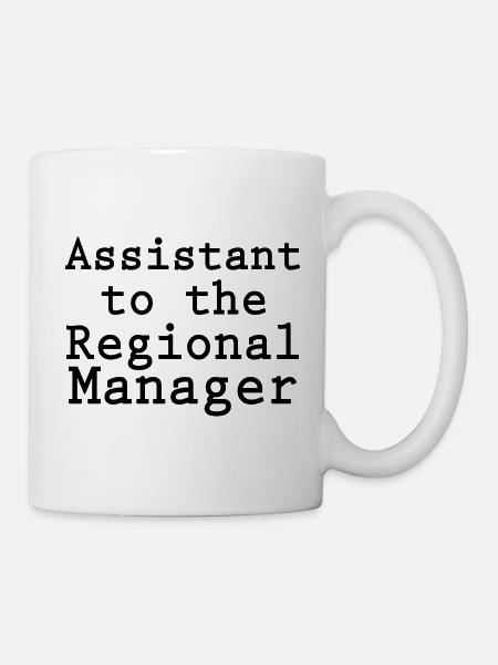 Assistent der Regionalmanager-Familie - Tasse - Weiß