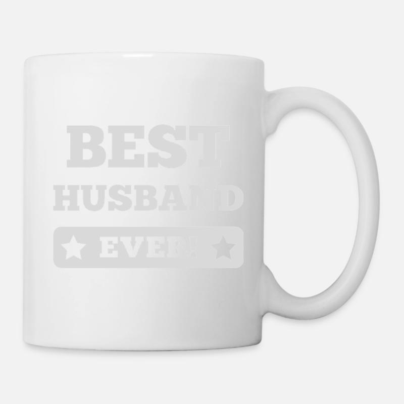 Bester Ehemann aller Zeiten - Tasse - Weiß