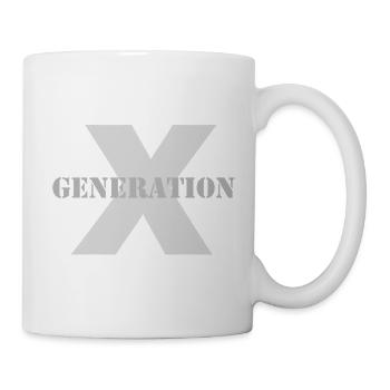 Génération X - Mug blanc - blanc - Droite