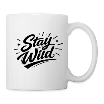 Restez en liberté - Mug blanc - blanc - Droite