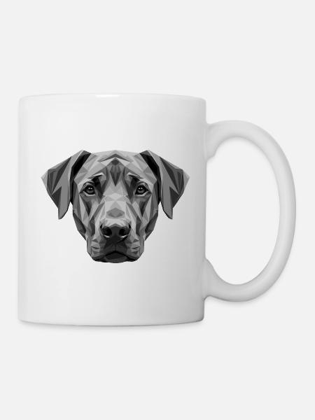 Rhodesian Ridgeback Jagdhund Hunde Stolz Ridgeback - Tasse - Weiß