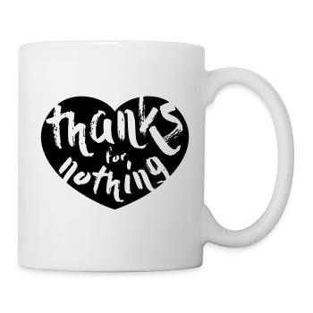 thanks for nothing - Mug - white - Right