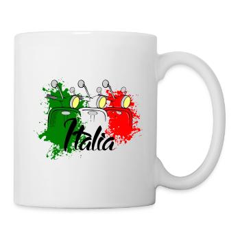 Scooter Italia - Tasse - Weiß - Rechts