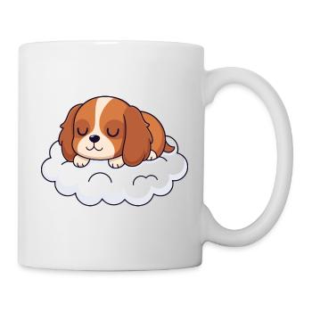 Dream of Puppy on Cloud - Mug - white - Right